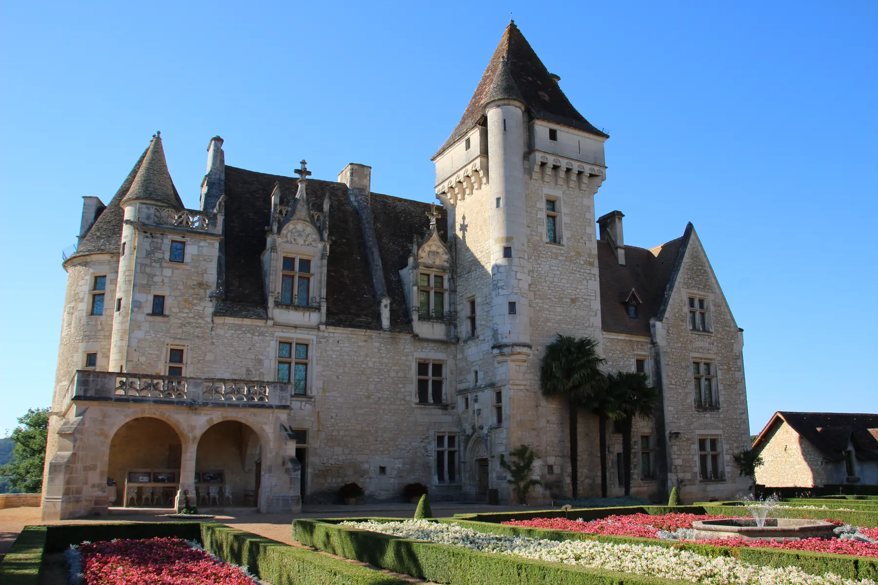 Château des Milandes en Dordogne, ancienne demeure de Joséphine Baker